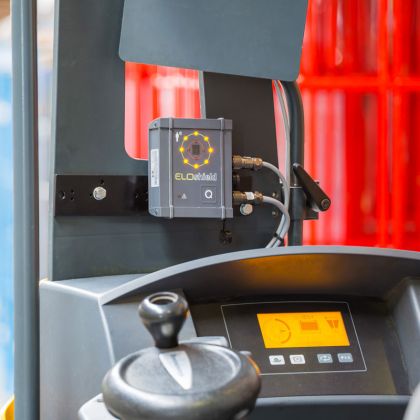 ELOshield Fahrer-Assistenzsystem - mehr Sicherheit für Industriefahrzeuge
